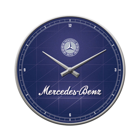 Nostalgic-Art Mercedes Benz Wall Clock Retro Design 30cm