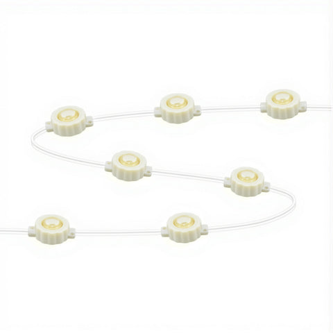 Jingle Jollys 15M Christmas Lights Permanent String Eaves Light 36 LED Decoration