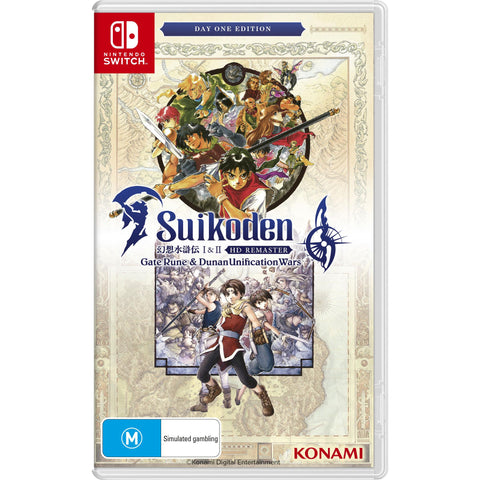 Suikoden I & II HD Remaster: Gate Rune & Dunan Unification Wars Day One Edition