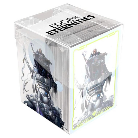 Ultra Pro: UP38854 Edge of Eternities 100ct Deck Protector Sleeves Clear Box Key Character PW MtG