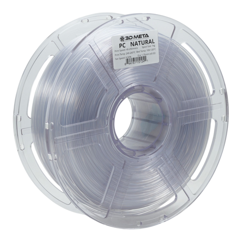 3D META Polycarbonate (PC) 3D Printing Filament - Natural