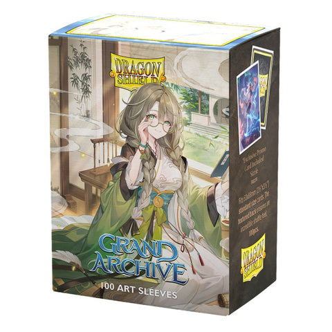 Arcane Tinmen Dragon Shield 100ct Matte Art Grand Archive Kongming Wayward Maven Sleeves