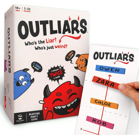 Confident Games Outliars Ultimate Bluffing Party Game
