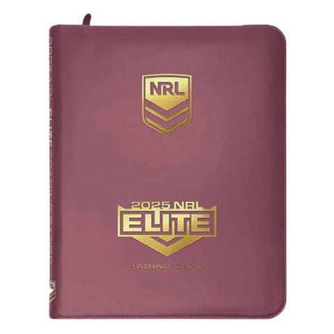 Tla Merchandise 2025 NRL Elite Rugby Trading Cards 9 Pocket Album
