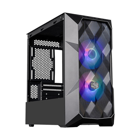 Cooler Master MasterBox TD300 ARGB Mini Tower mATX Case (Black)