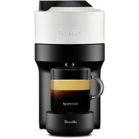 Breville Nespresso Vertuo Pop Capsule Coffee Machine Solo (White)