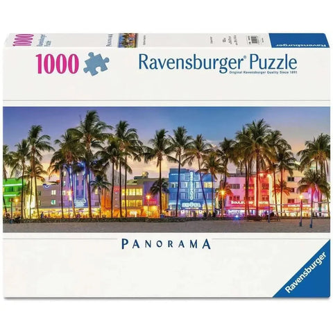 Ravensburger 1000pc Night Glow on Ocean Drive Puzzle