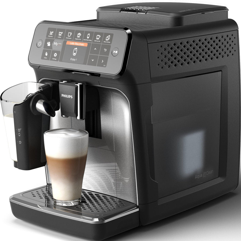 Philips 4300 Series Latte Go Fully Automatic Coffee Machine (Black