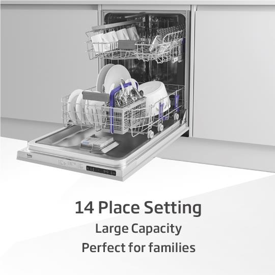 Beko BDI1420 14Place Setting FullyIntegrated Dishwasher JB HiFi