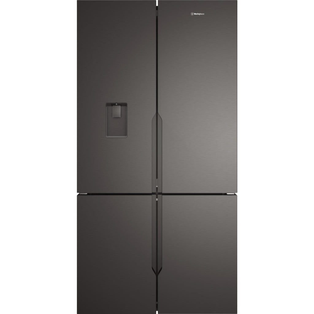Westinghouse WQE5650BA 564L French Door Fridge (Matte Charcoal Black