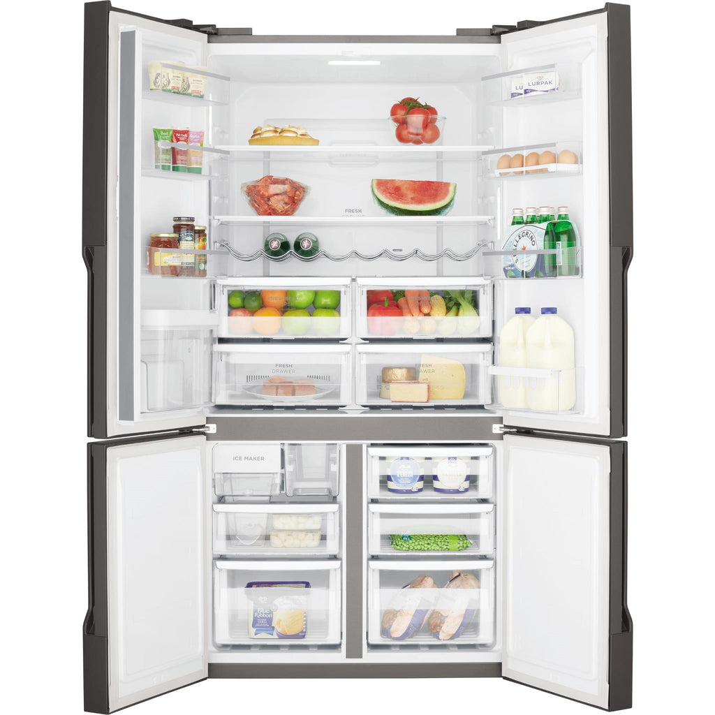 Westinghouse WQE5660BA 564L French Quad Door Fridge (Matte Charcoal