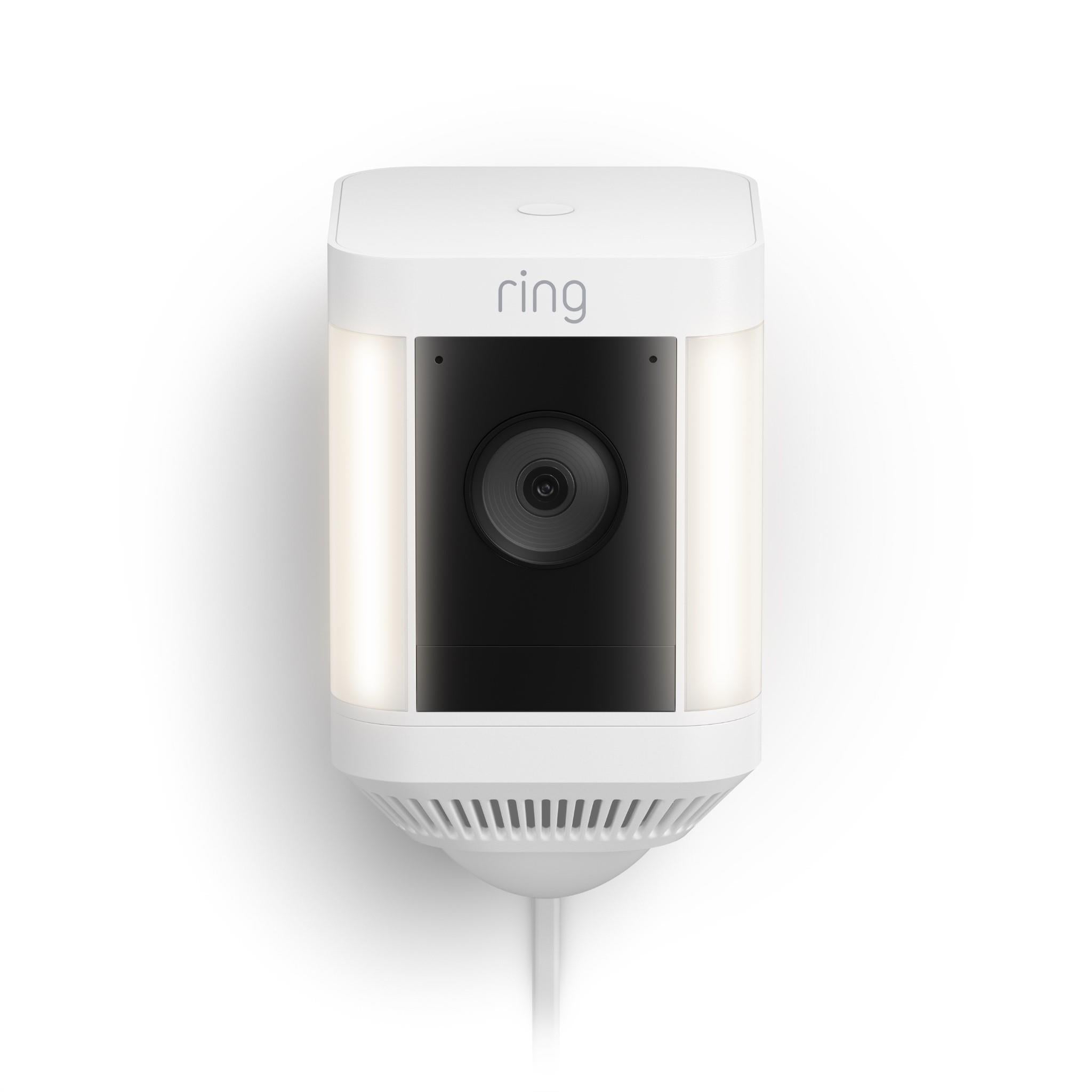 Ring Spotlight Cam Plus Plug-In (White) JB Hi-Fi