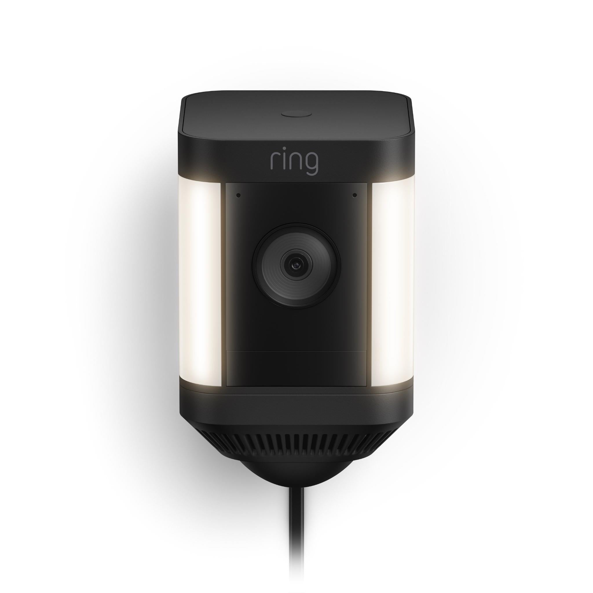 Ring Spotlight Cam Plus Plug-In (Black) JB Hi-Fi