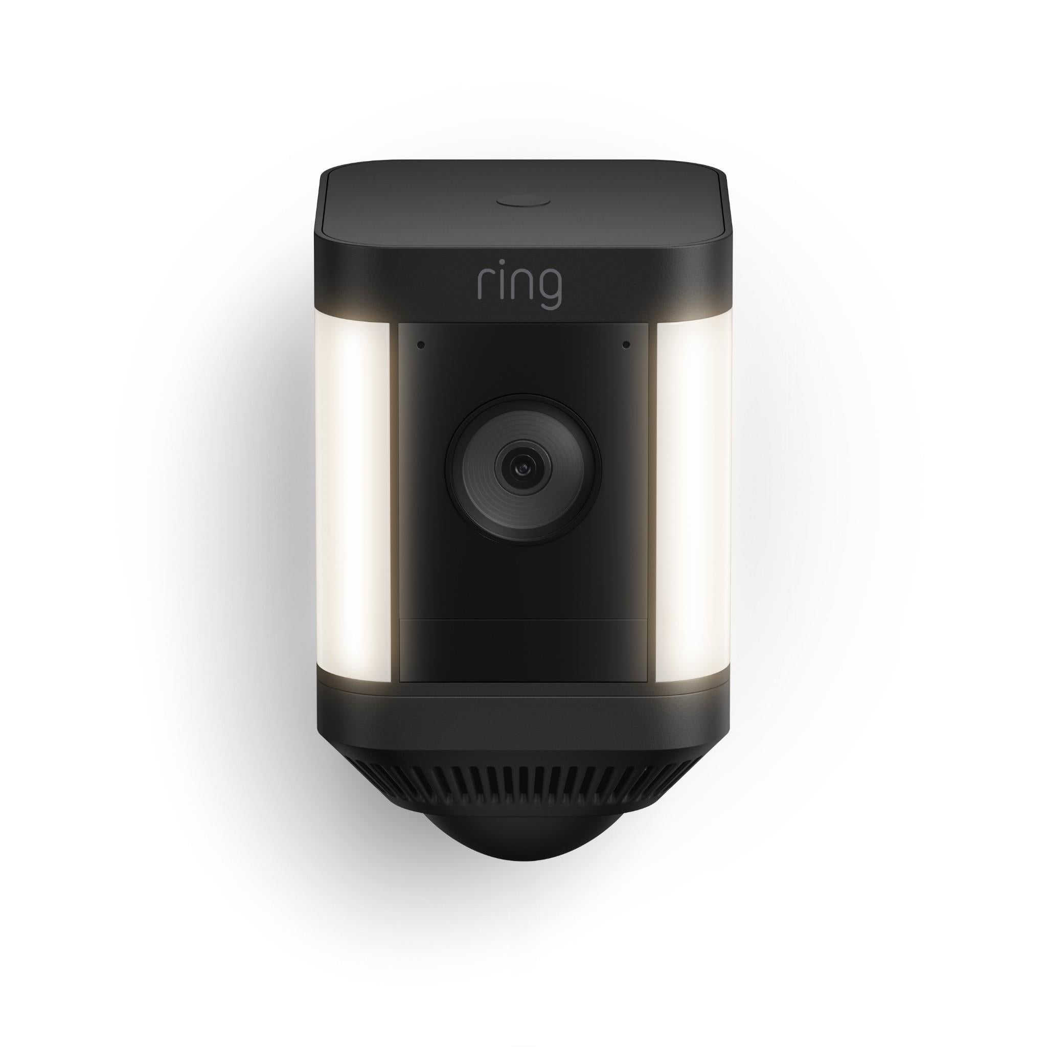 Ring Spotlight Cam Plus Battery (Black) JB Hi-Fi