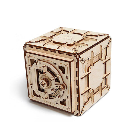 UGears Safe Mechanical Model Kit And Puzzle Box