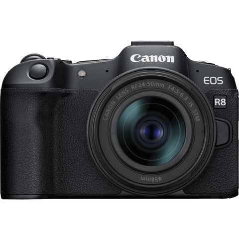 Canon EOS R8 Mirrorless Camera RF 24-50 STM Lens Kit