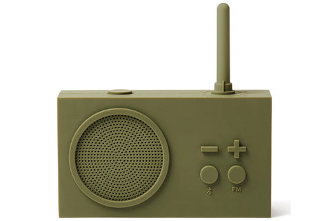 Lexon Thykho 3 FM Radio & Bluetooth Speaker - Kakhi