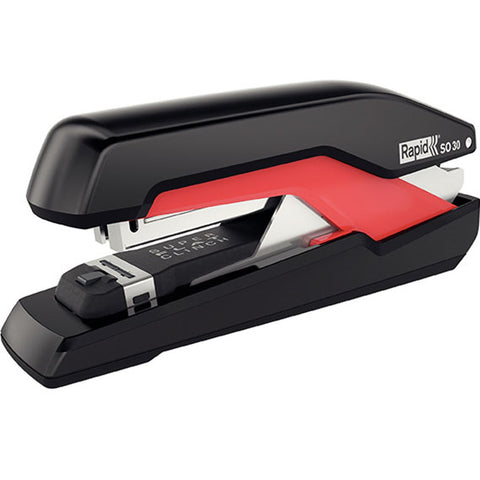 Rapid So30 Omnipress Stapler Full Strip 30 Sheet Black/Red