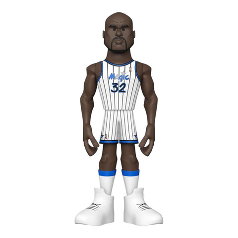 NBA Basketball Shaq ONeal Orlando Magic Gold Sport Action Figure Toy 12"