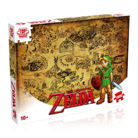 Winning Moves Puzzle 1000 Piece: Zelda 'Hyrule' Puzzle 1000 Piece