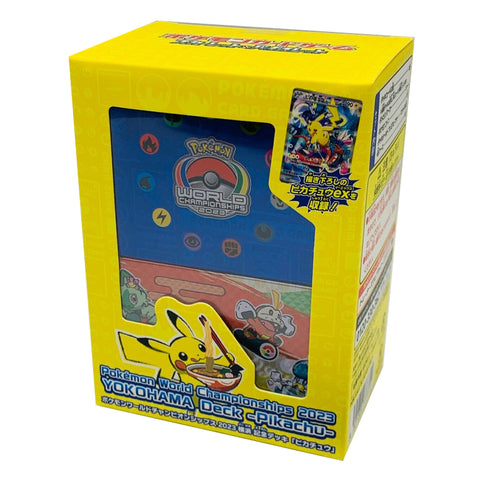 Japanese Pokemon Pokemon World Championships 2023 Yokohama Deck Pikachu Japanese