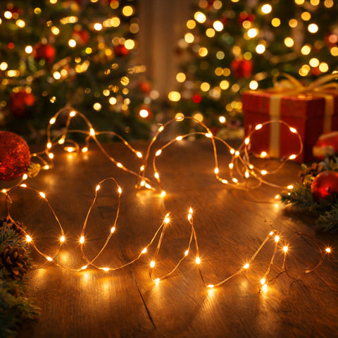 Lexi Lighting 400 Micro LED light - Warm White +Copper Wire