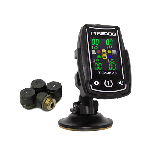 TyreDog TD1460 4-Wheel Tyre Pressure Monitoring Kit