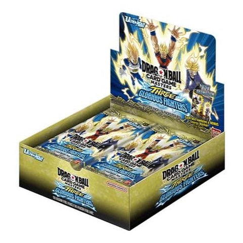 Bandai Dragon Ball Super Card Game Masters Three Glorious Fighters Booster Box B30 Ultra Bout Set 3