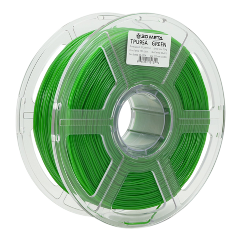 3D META TPU95A 3D Printing Filament - 1kg - Green