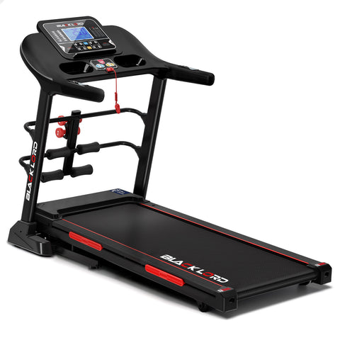 BLACK LORD Treadmill Electric Home Gym Exercise Running Machine Auto Incline