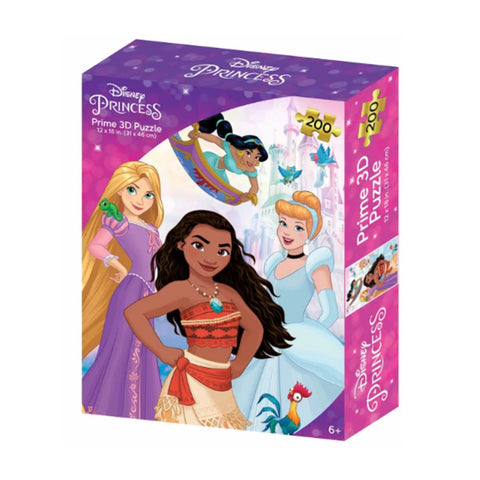 Prime3D 200pc Lenticular Disney Princess Jigsaw Puzzle