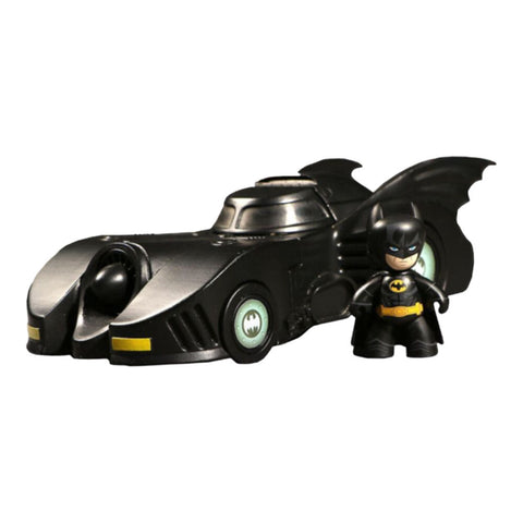 Mezco Toyz Batman 1989 Michael Keaton Batman & Batmobile MezItz Vehicle Play Toy