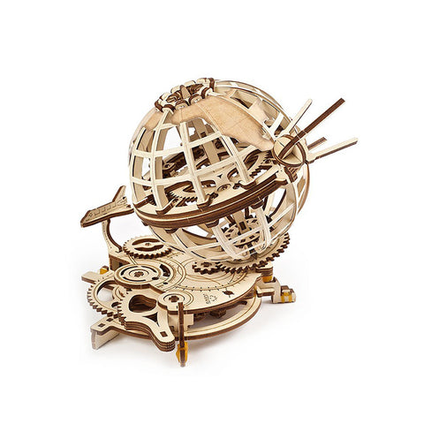 UGears 3D Puzzle DIY Model Kit Globus With Removable Modules