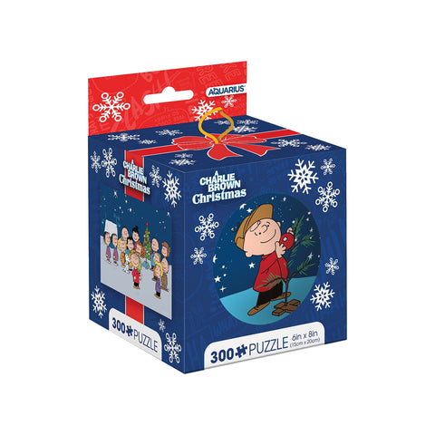 Aquarius 300pc Peanuts A Charlie Brown Christmas Jigsaw Puzzle with Tin 15x20cm