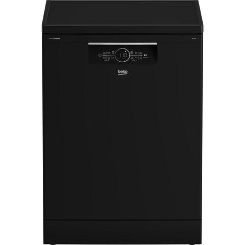 Beko BDFB1630B 16 Place Setting Freestanding Dishwasher (Glossy Black)