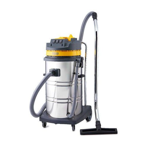 Pullman CB80-SS Wet and Dry Commercial Canister Industrial Vacuum Cleaner 80L
