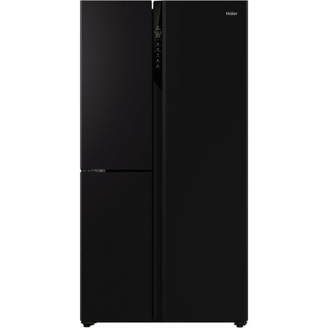 Haier HRF575XC 574L S+ Three-Door Side-By-Side Fridge (Black)