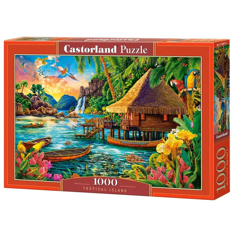 Castorland 1000-Pieces Tropical Island Puzzle