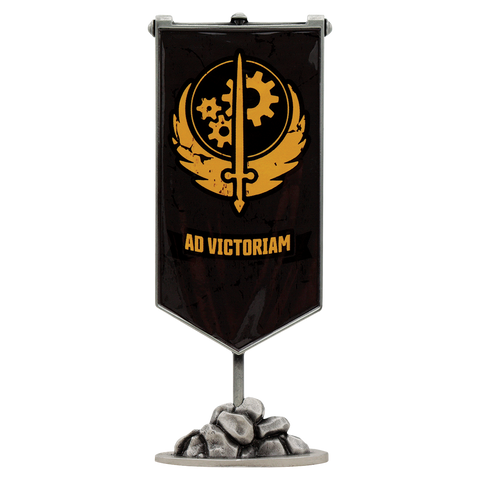 Fanattik Limited Edition Fallout Brotherhood of Steel Metal Banner