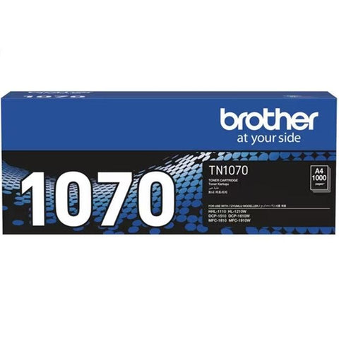 Brother TN-1070 Toner Ink Cartridge Black Genuine TN1070 HL1110 DPC1510 MFC1810 1210W