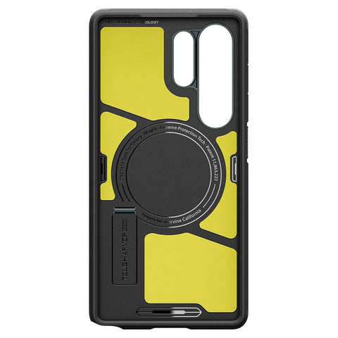 Spigen Samsung Galaxy S25 Ultra Tough Armor MagFit Case (Abyss Green)