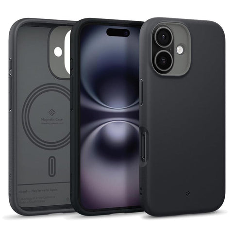 Spigen Apple iPhone 16 Nano Pop Mag Case - Black Sesame