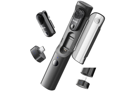 BOYA Magic Transformable Al-Powered Mini Wireless Microphone