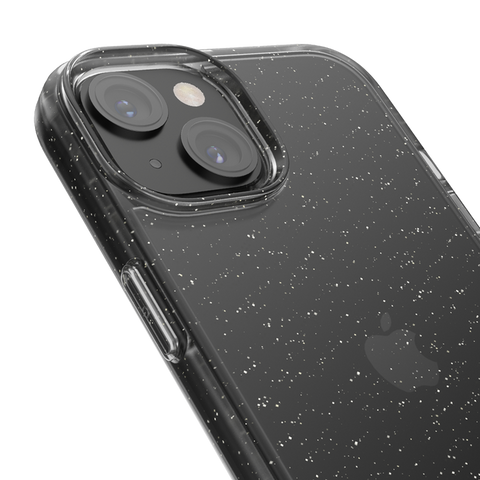 Ugly Rubber Vogue for iPhone 15 - Glitter Grey