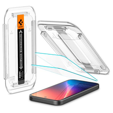 Spigen Google Pixel 9a GLAS.tR EZ Fit 2PCS Glass Screen Protector - Clear