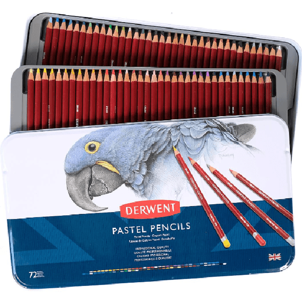 DERWENT | PROCOLOUR Coloured Pencils Wooden Box Set- 72 Pencils | 50,000 Art Supplies | Your Art Superstore