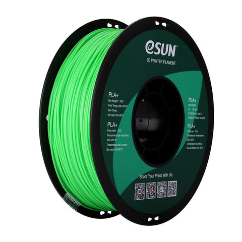 eSUN PLA+ HS High Speed 3D Print Filament 1.75mm 1kg - Peak Green