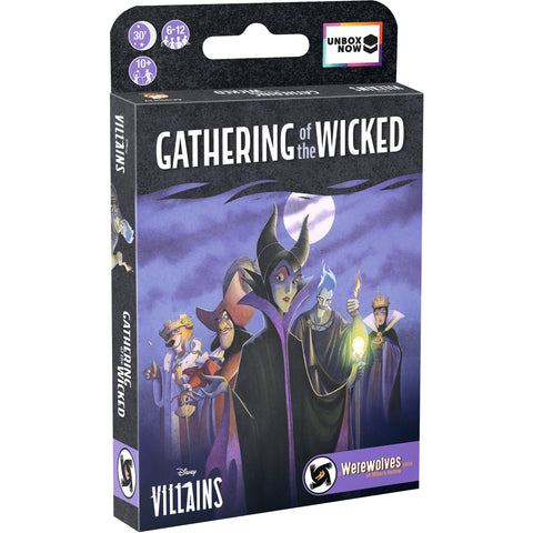 Asmodee Werewolves - Disney Villains Gathering Of The Wicked Game