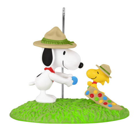 Peanuts(R) Merit Badge Ceremony - 2025 Hallmark Keepsake Christmas Ornament