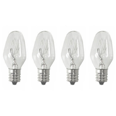Sansai Light Bulb 4pk 7W/240V E14 Replacement (Warm)